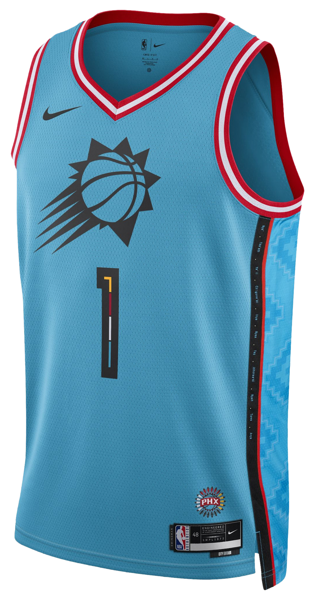 Men's Booker Devin Nike Suns Swingman Jersey - Blue