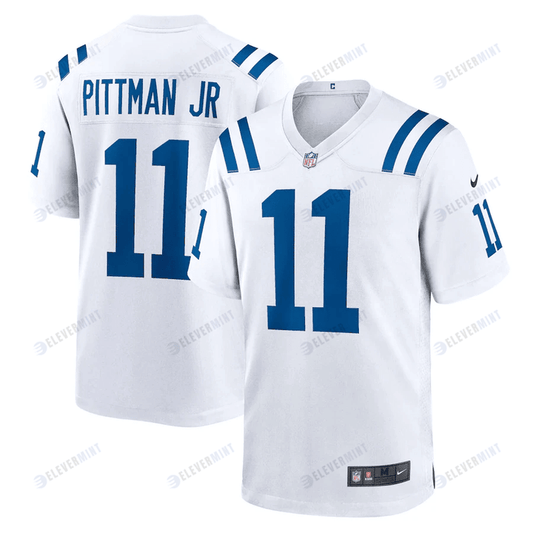 Michael Pittman Jr. 11 Indianapolis Colts Game Jersey - White