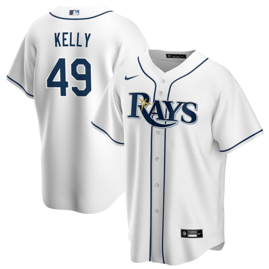 Kevin Kelly Tampa Bay Rays Nike Home Replica Jersey - White