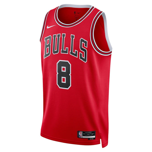 Men's Zach LaVine Nike Bulls 2022/23 Swingman Jersey Icon Edition - Red