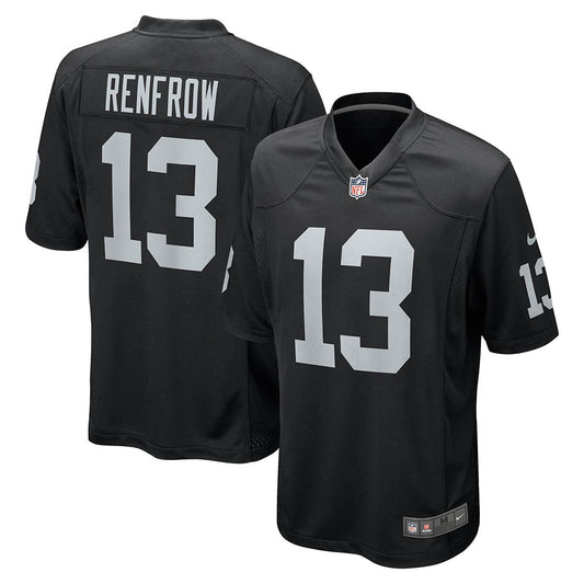 Men's Las Vegas Raiders Hunter Renfrow Player Jersey Black