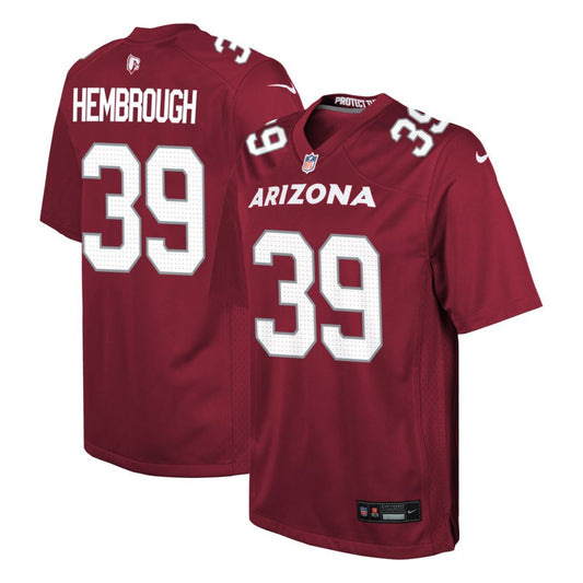 Matt Hembrough  Arizona Cardinals Nike Youth Game Jersey - Cardinal