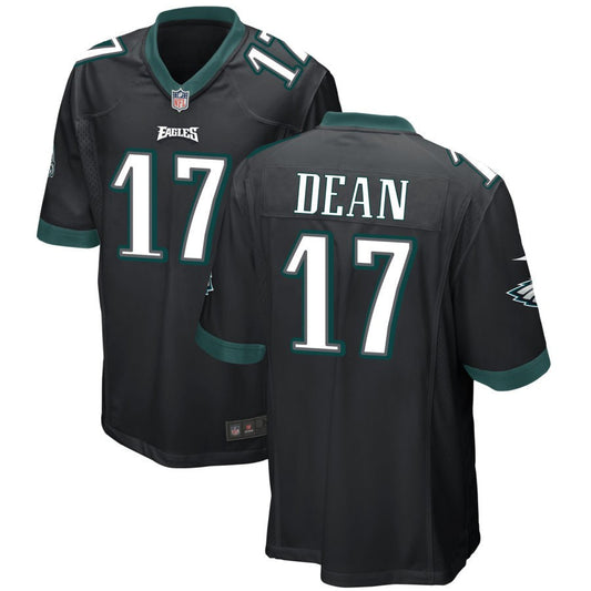 Nakobe Dean Philadelphia Eagles Nike Alternate Game Jersey - Black