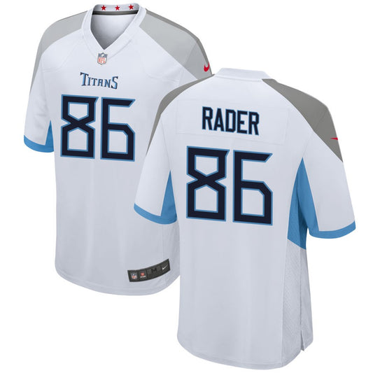 Kevin Rader Tennessee Titans Nike Game Jersey - White