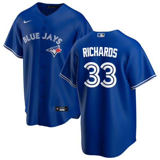 Trevor Richards Toronto Blue Jays Nike Alternate Replica Jersey - Royal