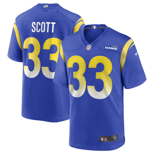 Nick Scott Los Angeles Rams Nike Game Jersey - Royal