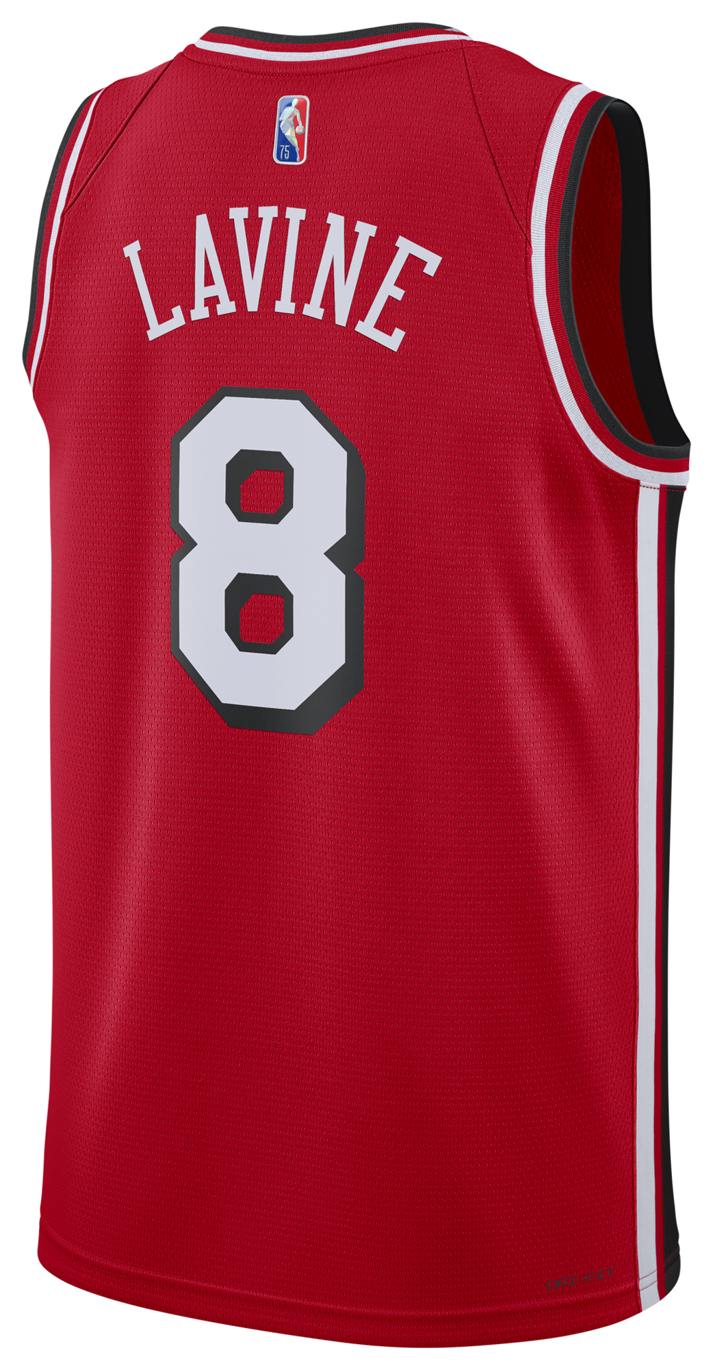 Men's  Nike Bulls Moment Swingman  Jersey - Red