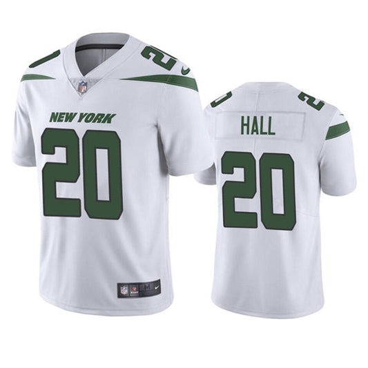 Men's New York Jets Breece Hall Vapor Jersey - White