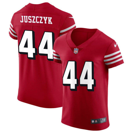 Kyle Juszczyk San Francisco 49ers Nike Alternate Vapor Elite Jersey - Scarlet