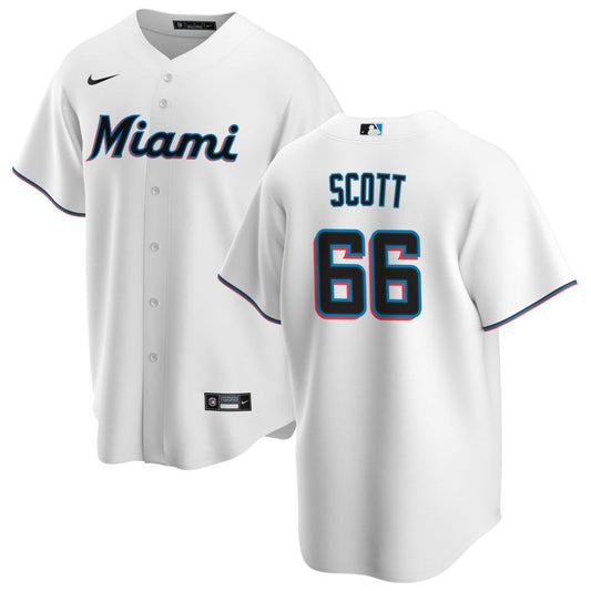 Tanner Scott Miami Marlins Nike Home Replica Jersey - White