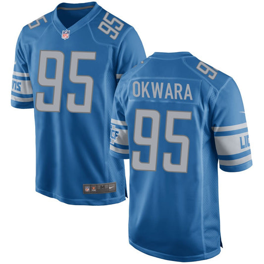 Romeo Okwara Detroit Lions Nike Game Jersey - Blue