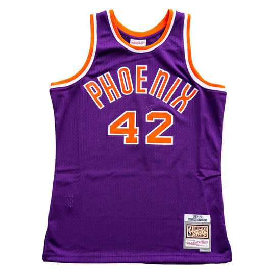 Men's Phoenix Suns Connie Hawkins Mitchell & Ness 1969-70 Hardwood Classics Purple Swingman Jersey