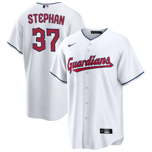 Trevor Stephan Cleveland Guardians Nike Replica Jersey - White