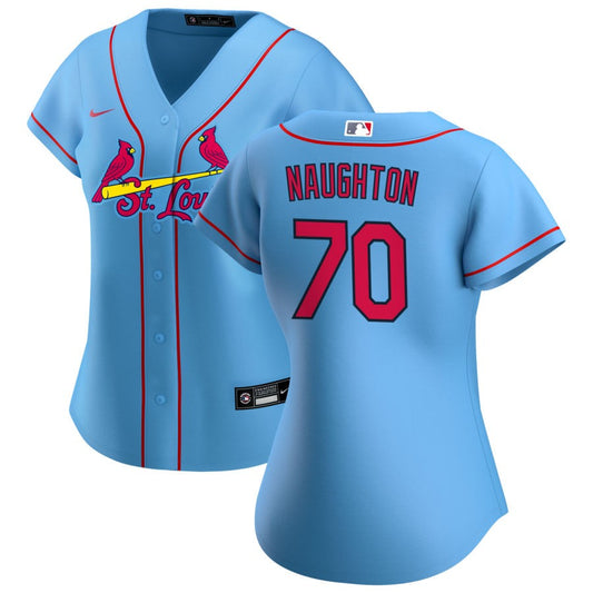 Packy Naughton St. Louis Cardinals Nike Women's Alternate Replica Jersey - Blue