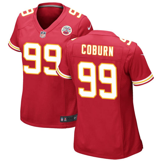 Keondre Coburn Kansas City Chiefs Nike Women's Game Jersey - Red