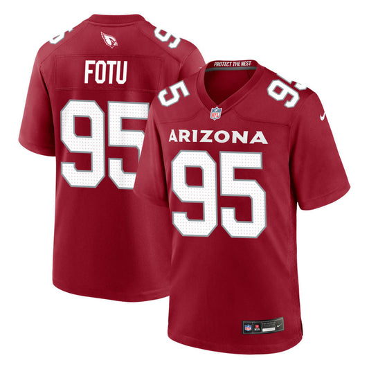 Leki Fotu Arizona Cardinals Nike Game Jersey - Cardinal