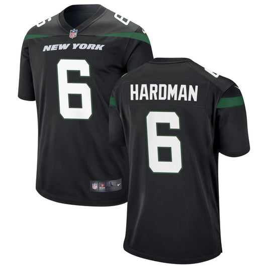 Mecole Hardman New York Jets Nike Youth Game Jersey - Black