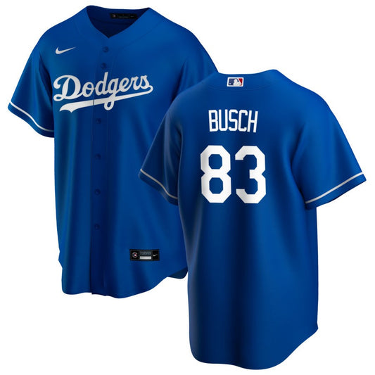 Michael Busch Los Angeles Dodgers Nike Alternate Replica Jersey - Royal