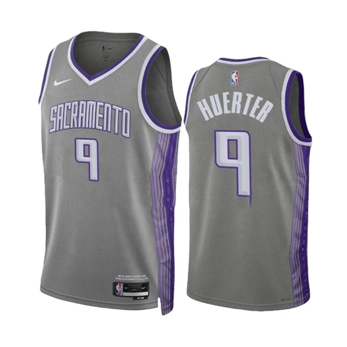 Men's Sacramento Kings Kevin Huerter City Edition Jersey - Gray