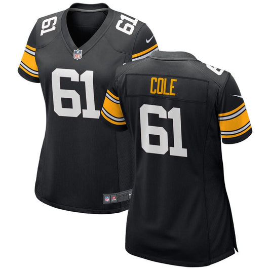 Mason Cole Pittsburgh Steelers Nike Women's Alternate Game Jersey - Black