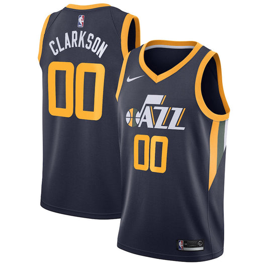 Men's Utah Jazz Jordan Clarkson Icon Edition Jersey - Navy