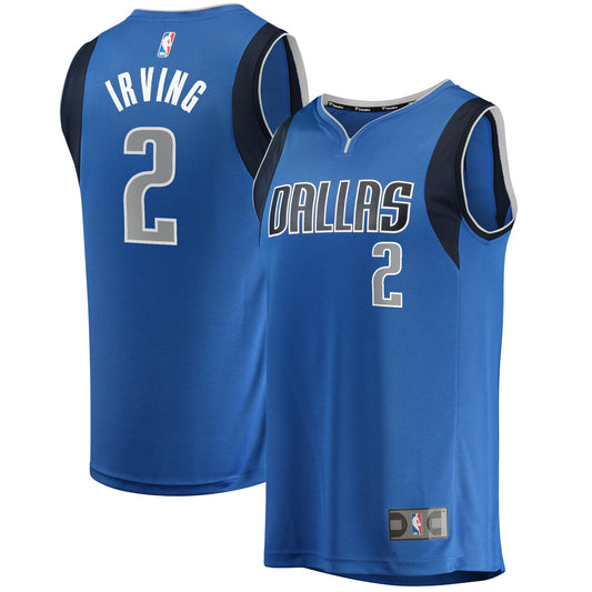 Kyrie Irving Dallas Mavericks Fanatics Branded Fast Break Replica Jersey - Icon Edition - Royal