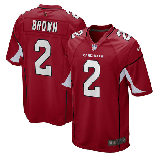 Men's Arizona Cardinals Marquise Brown Game Jersey - Red