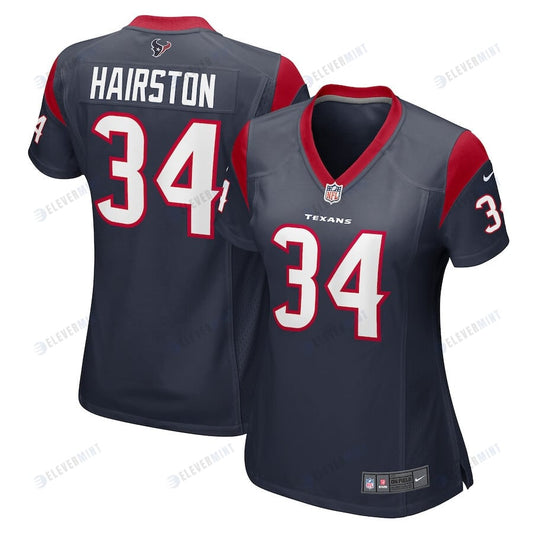 Troy Hairston Houston Texans Women's Game Player Jersey - Navy