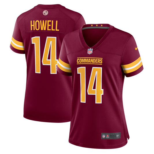 Sam Howell Washington Commanders Nike Women's Player Game Jersey - Burgundy