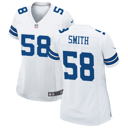 Mazi Smith Dallas Cowboys Nike Women's Game Jersey - White