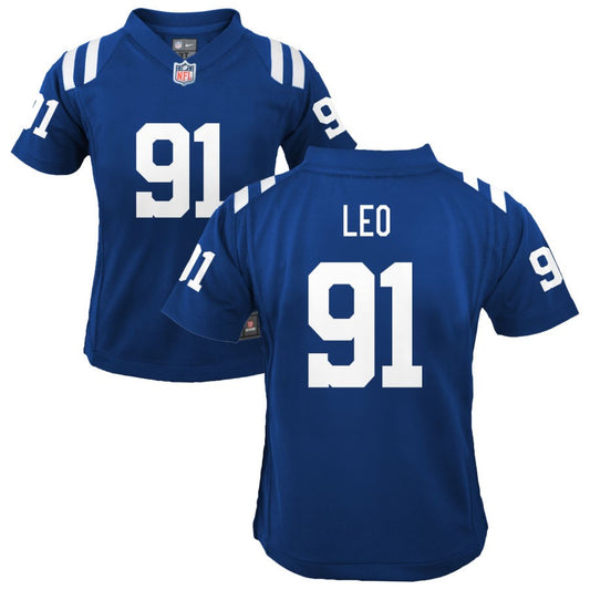 Titus Leo Nike Indianapolis Colts Youth Game Jersey - Royal