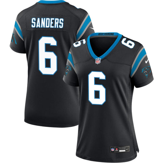 Miles Sanders Carolina Panthers Nike Women's Game Jersey - Black