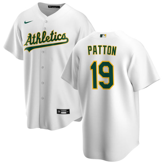 Spencer Patton Oakland Athletics Nike Youth Home Replica Jersey - White