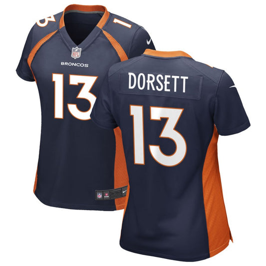 Phillip Dorsett Denver Broncos Nike Women's Alternate Game Jersey - Navy