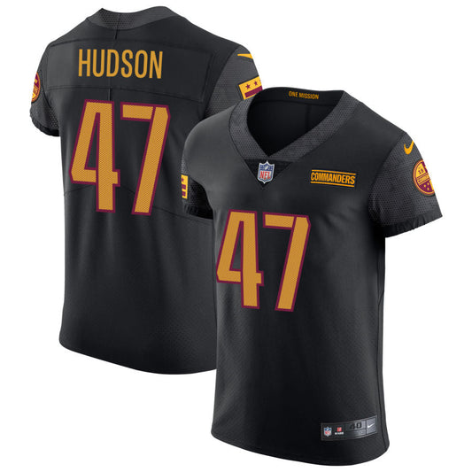 Khaleke Hudson Washington Commanders Nike Vapor Untouchable Elite Alternate Jersey - Black