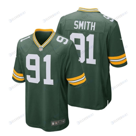 Preston Smith 91 Green Bay Packers YOUTH Home Game Jersey - Green