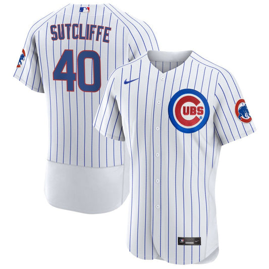 Rick Sutcliffe Chicago Cubs Nike Home RetiredAuthentic Jersey - White