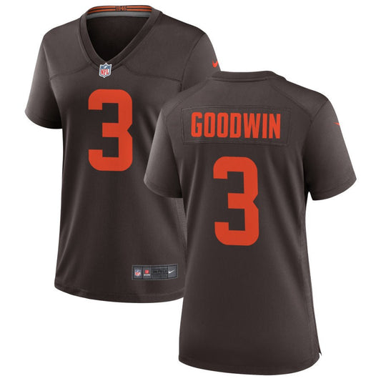 Marquise Goodwin Cleveland Browns Nike Women's Alternate Game Jersey - Brown