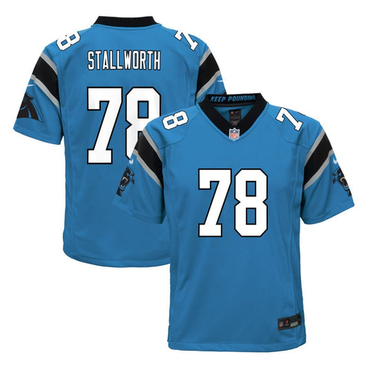 Taylor Stallworth  Carolina Panthers Nike Youth Alternate Game Jersey - Blue