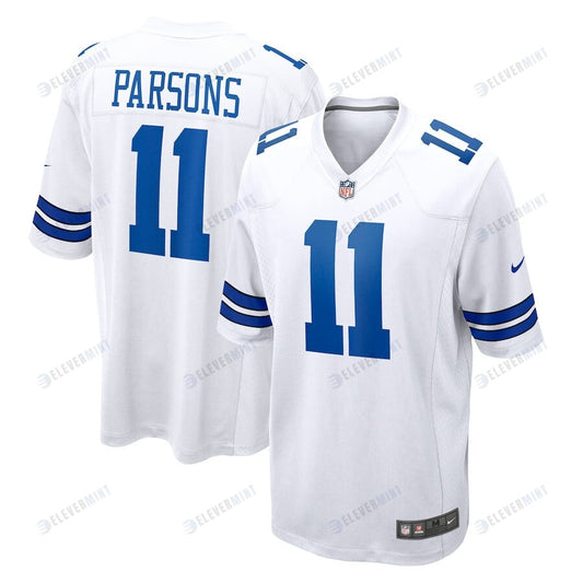 Micah Parsons 11 Dallas Cowboys Game Jersey - White