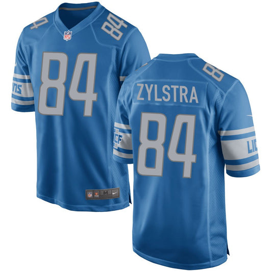 Shane Zylstra Detroit Lions Nike Game Jersey - Blue