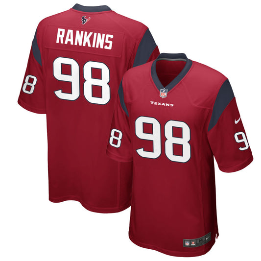 Sheldon Rankins Houston Texans Nike Alternate Game Jersey - Red