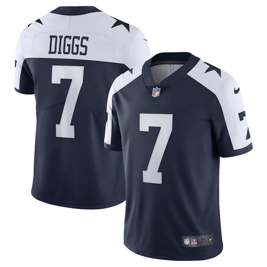 Men's Dallas Cowboys Trevon Diggs Vapor Jersey - Navy