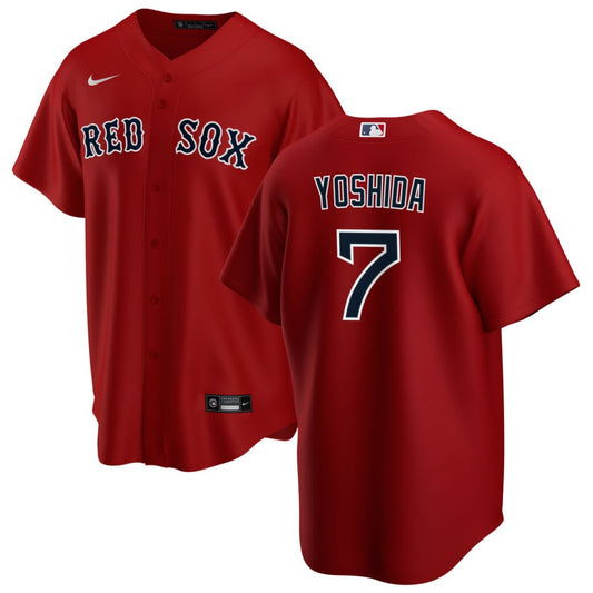 Masataka Yoshida Boston Red Sox Nike Alternate Replica Jersey - Red