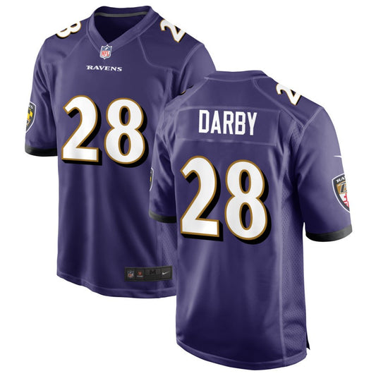 Ronald Darby Baltimore Ravens Nike Game Jersey - White