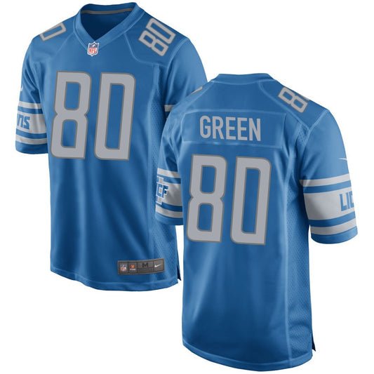 Antoine Green Detroit Lions Nike Game Jersey - Blue