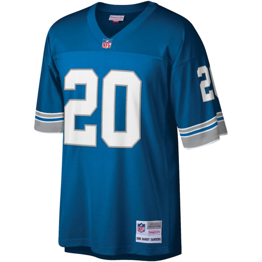 Men's Barry Sanders Mitchell & Ness Lions 1994 Legacy Replica Jersey - Blue