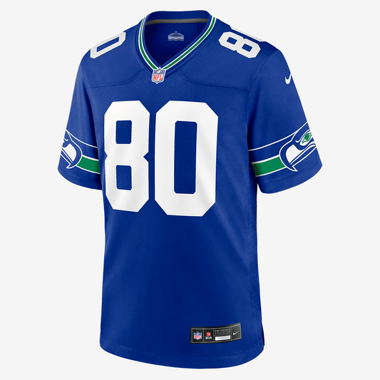 Steve Largent Seattle Seahawks Men's Nike NFL Game Football Jersey - Royal