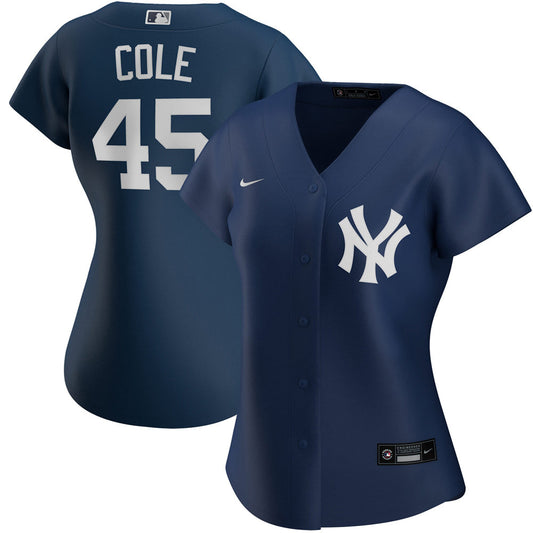 Women's New York Yankees Gerrit Cole Alternate Player Navy Jersey