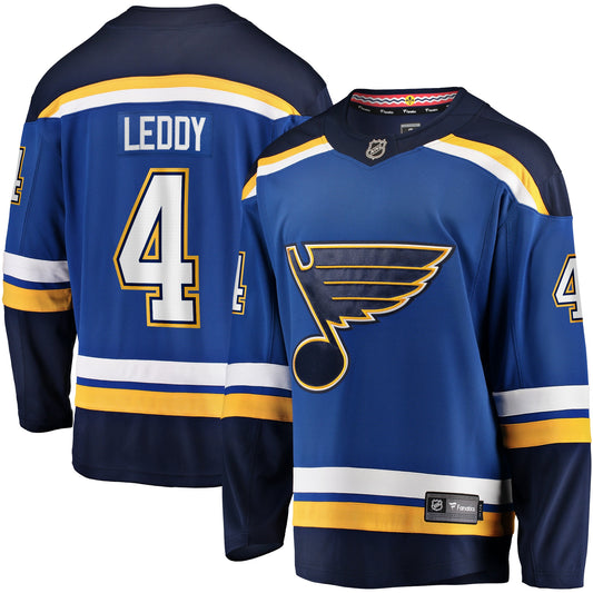 Nick Leddy St. Louis Blues Fanatics Branded Home Breakaway Player Jersey - Blue